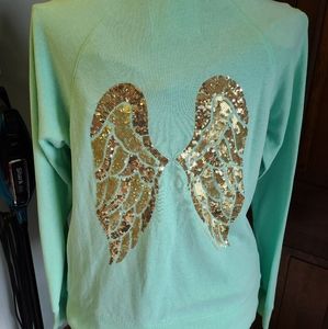 SOLD. Victoria’s Secret angel wing zip up sweater